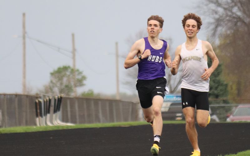 Rochelle Hubs distance runners racing, April 14, 2026