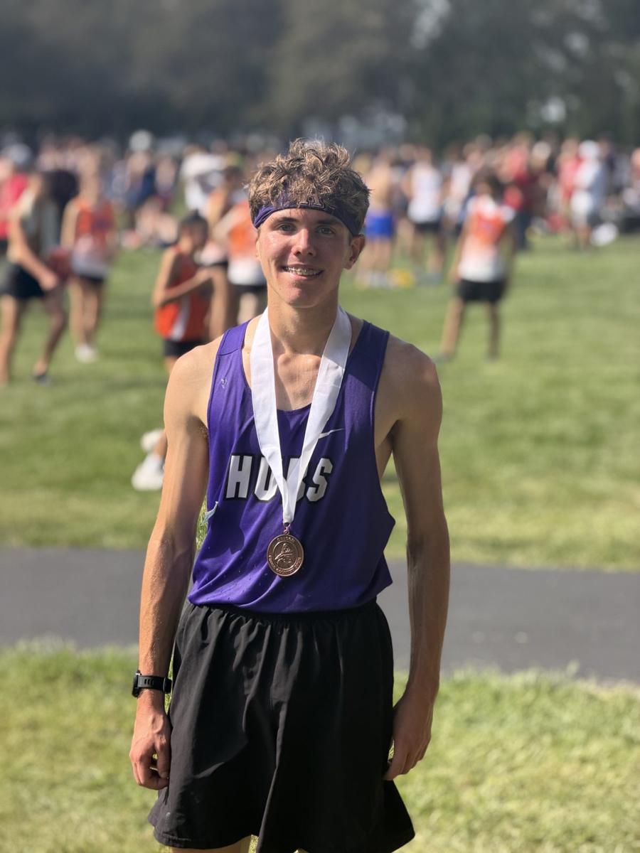 Tyler Johnson with his medal at the Oregon Open, September 5, 2026